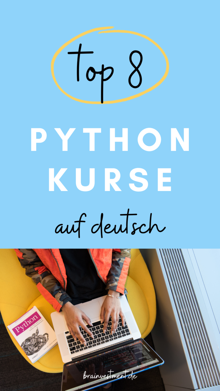 Die Top 8 Python Tutorials auf deutsch - brainvestment.de