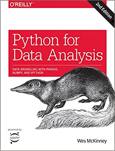 Python Buch Cover von Wes McKinney